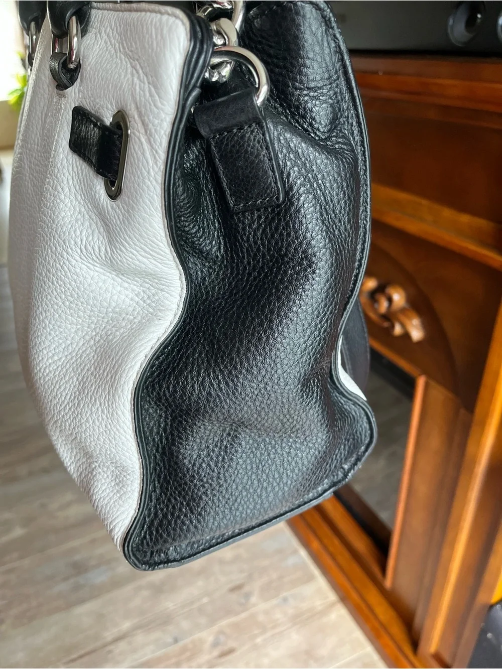 Michael Kors Hamilton Color Block Satchel